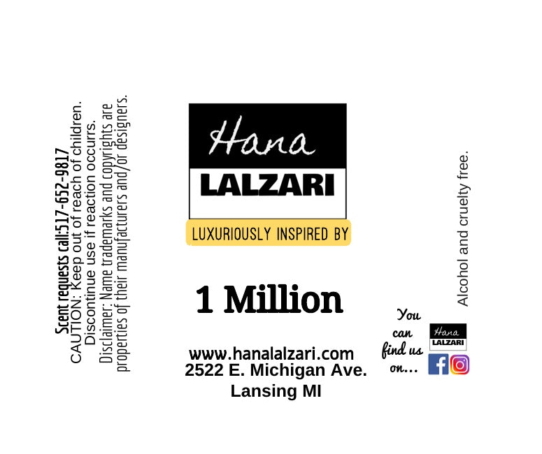 1 MILLION - Label Design