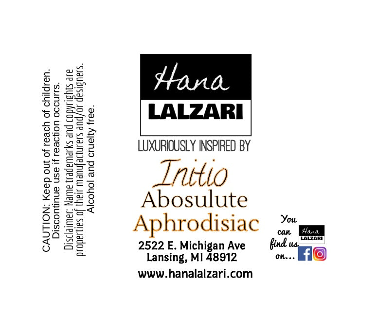 ABSOLUTE APHRODISIAC - Label Design