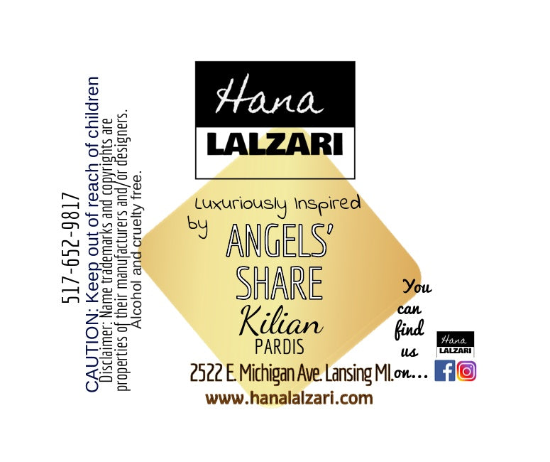 ANGELS SHARE - Label Design