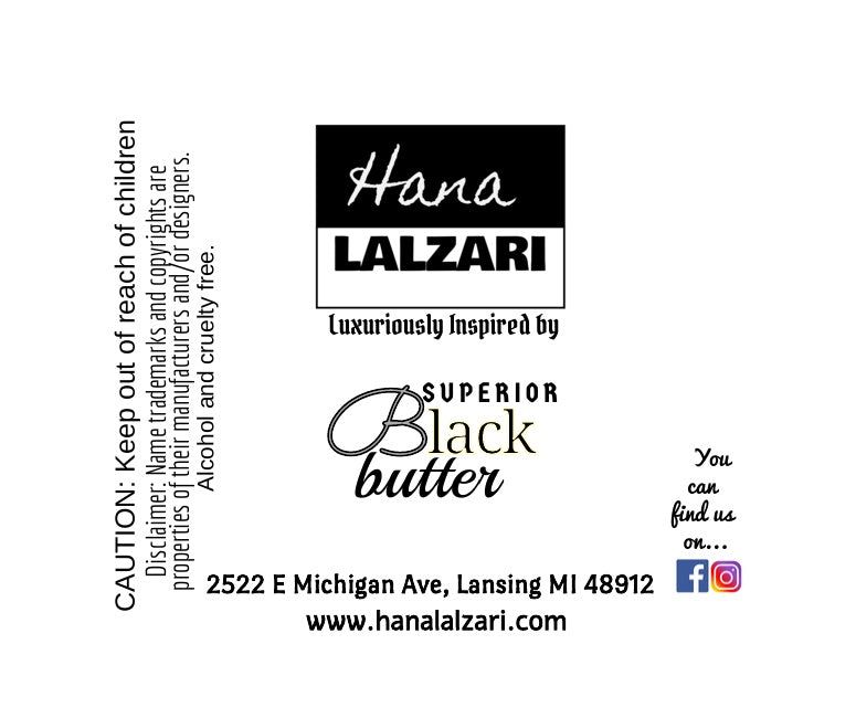 BLACK BUTTER - Label Design