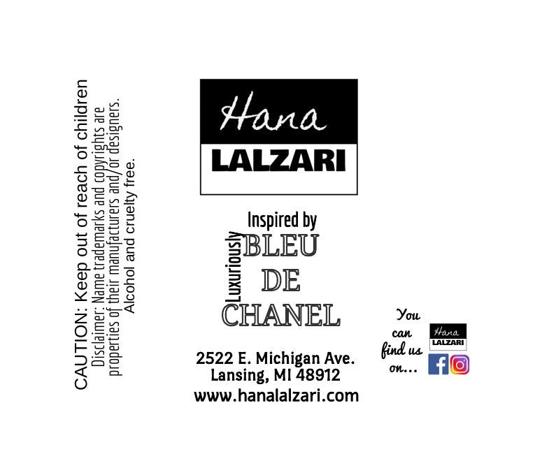 BLEU DE CHANEL - Label Design