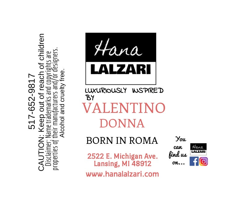 Born In Roma For Women - Label Design