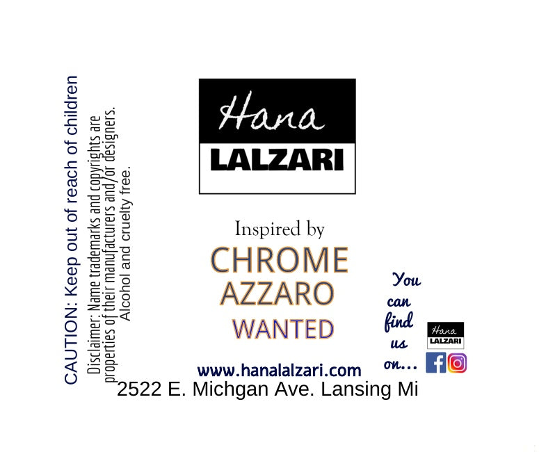 CHROME WANTED - Label Design