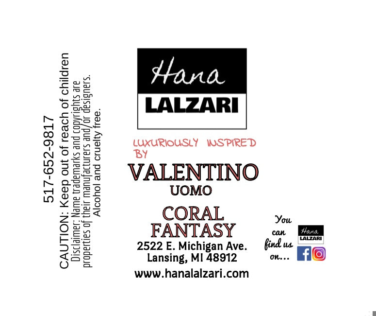 CORAL FANTASY - Label Design