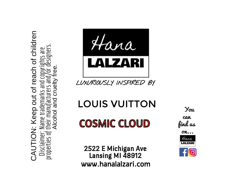 COSMIC CLOUD - Label Design