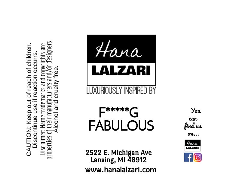FABULOUS - Label Design
