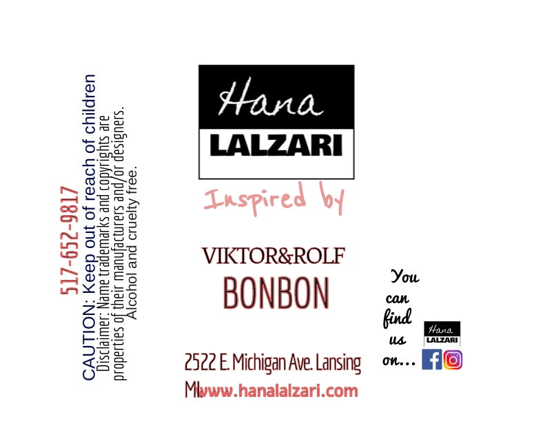 FLOWERBOMB BON BON - Label Design