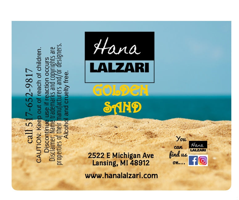 GOLDEN SAND - Label Design