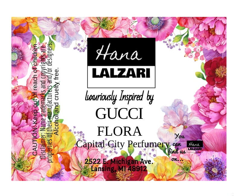 GUCCI FLORA - Label Design