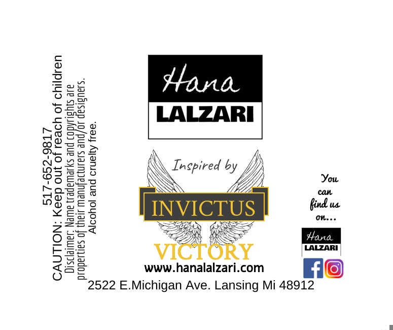 INVICTUS VICTORY - Label Design