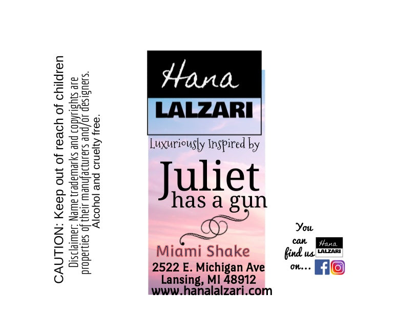 MIAMI SHAKE - Label Design