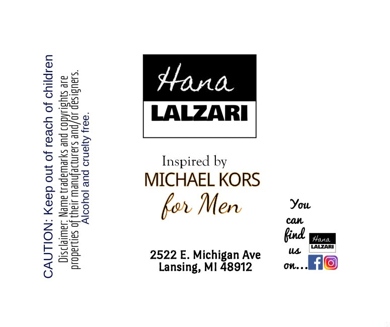 MICHAEL KORS FOR MEN - Label Design