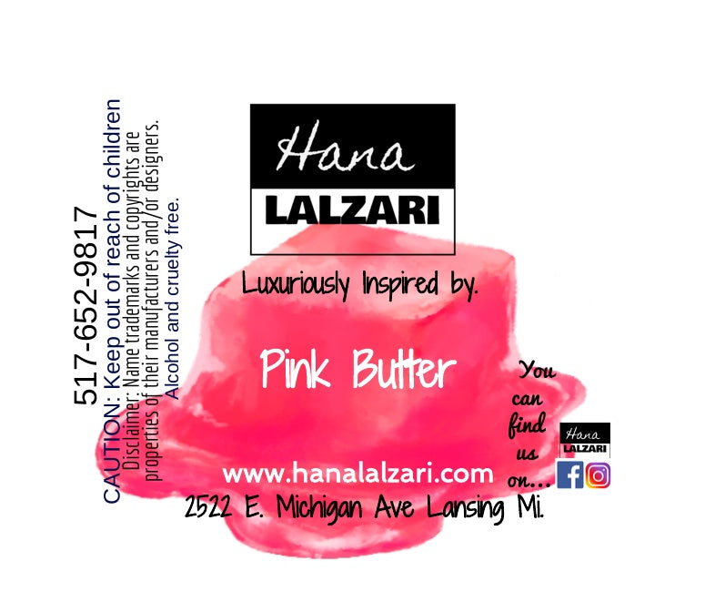 PINK BUTTER - Label Design
