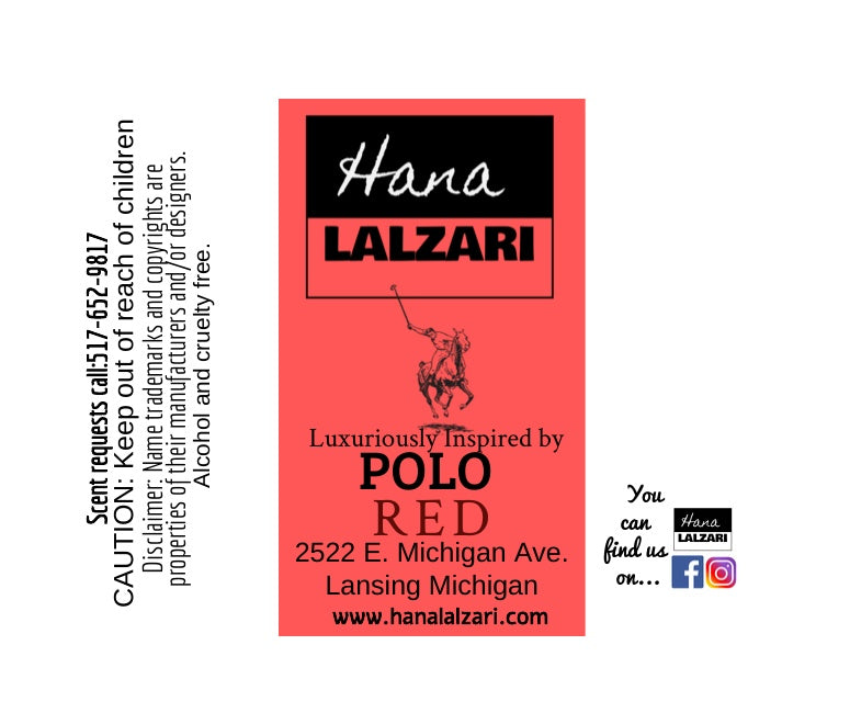 POLO RED - Label Design