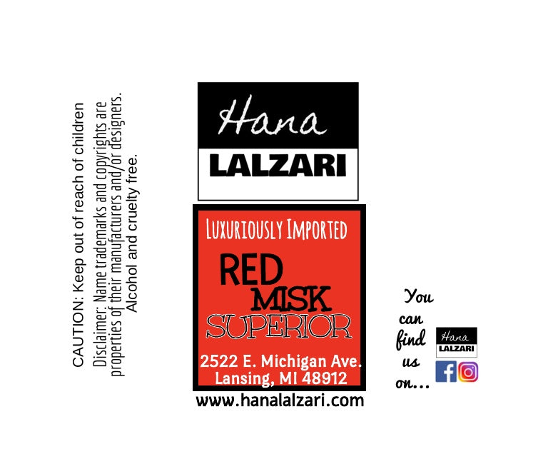 RED MISK SUPERIOR - Label Design
