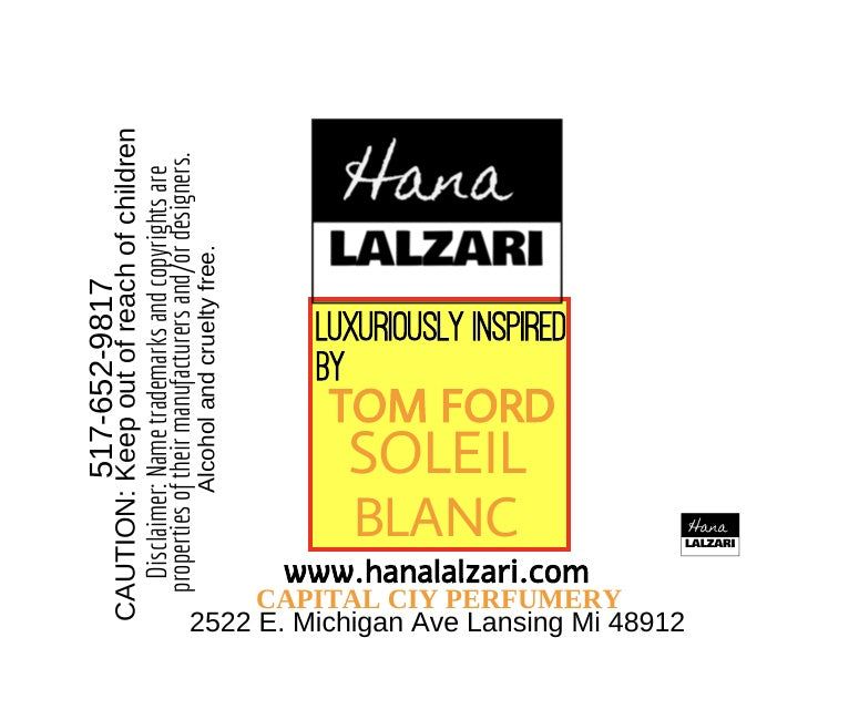 SOLEIL BLANC - Label Design