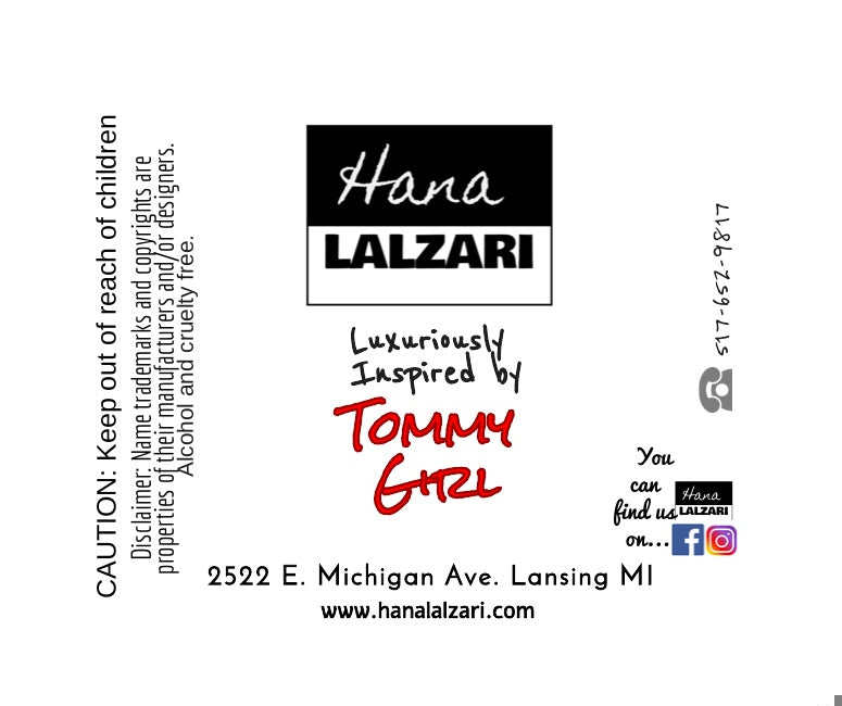 TOMMY GIRL - Label Design