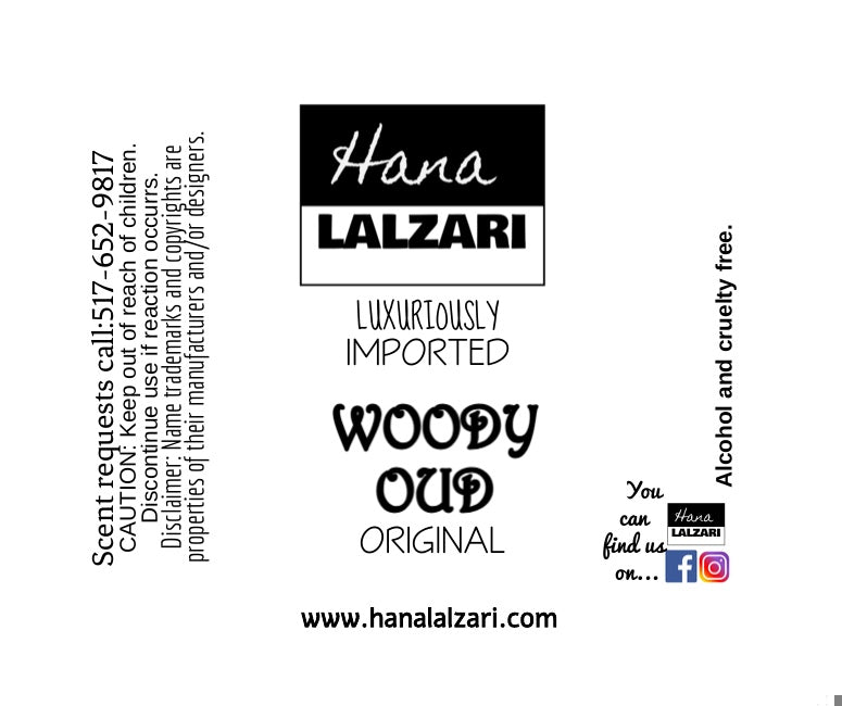 WOODY OUD - Label Design