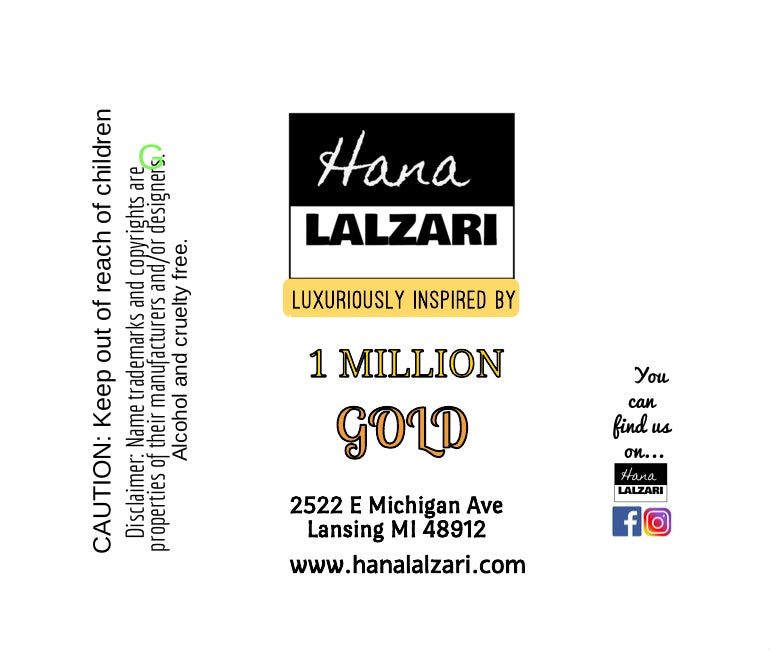 1 MILLION GOLD - Label Design