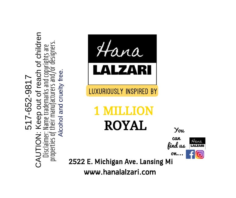 1 MILLION ROYAL - Label Design