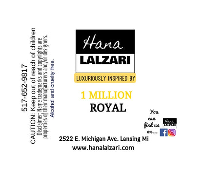 1 MILLION ROYAL - Label Design