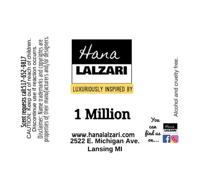 1 MILLION - Label Design