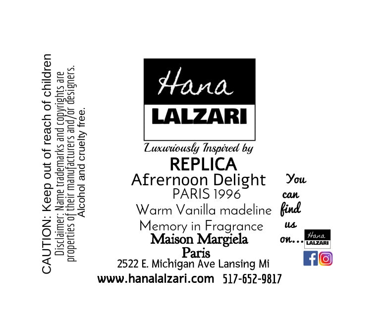 AFTERNOON DELIGHT - Label Design