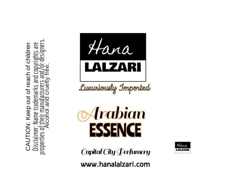 ARABIAN ESSENCE - Label Design