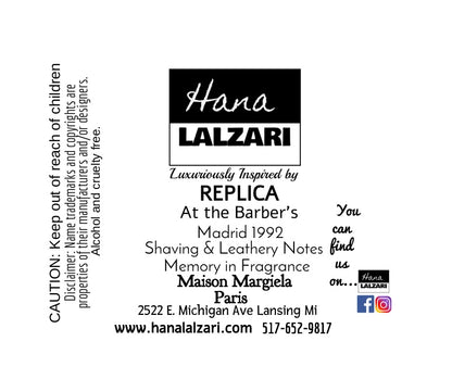 AT THE BARBERS - Label Design