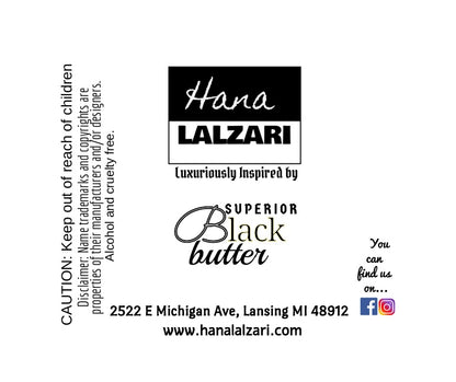 BLACK BUTTER - Label Design