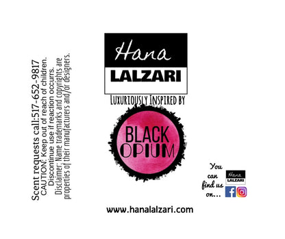 BLACK OPIUM Intense - Label Design