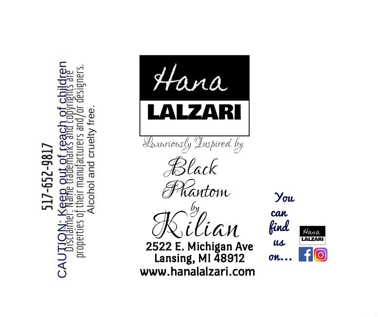 BLACK PHANTOM - Label Design