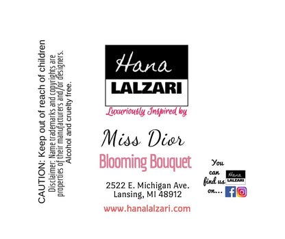 BLOOMING BOUQUET - Label Design