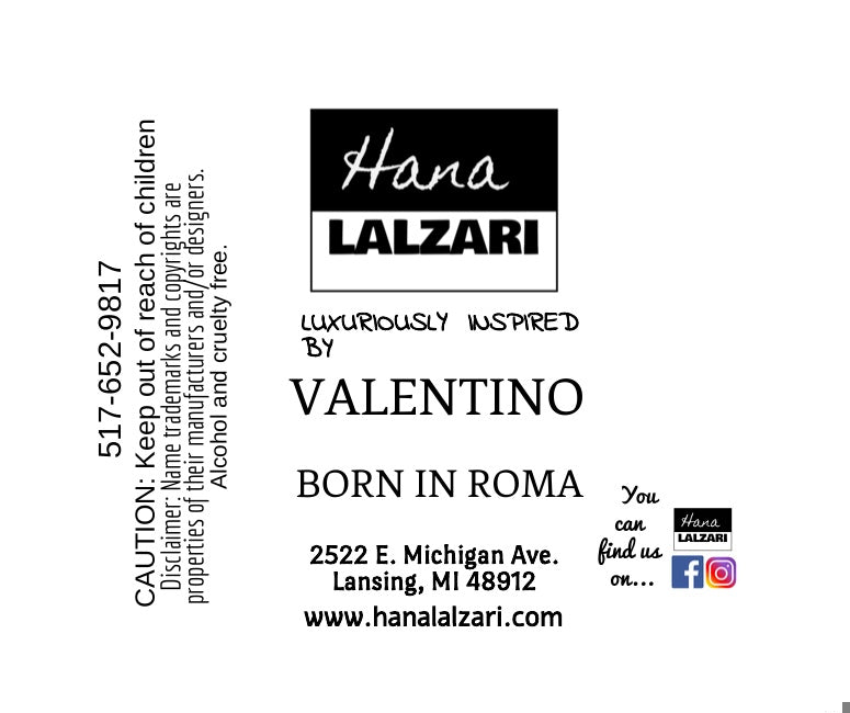BORN IN ROMA For Men - Label Design