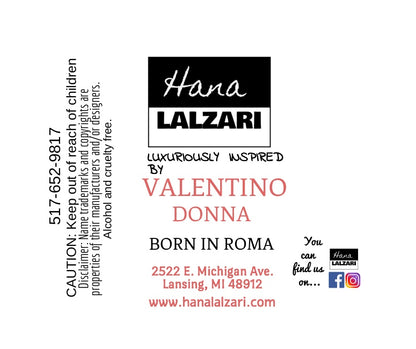 Born In Roma For Women - Label Design