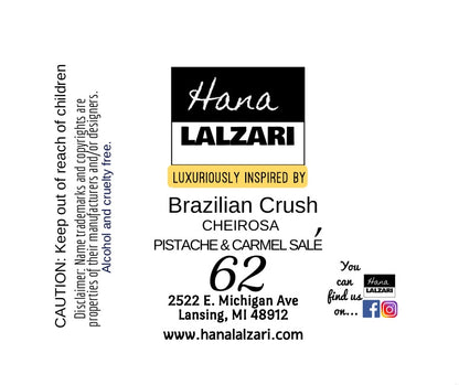 BRAZILIAN CRUSH - Label Design