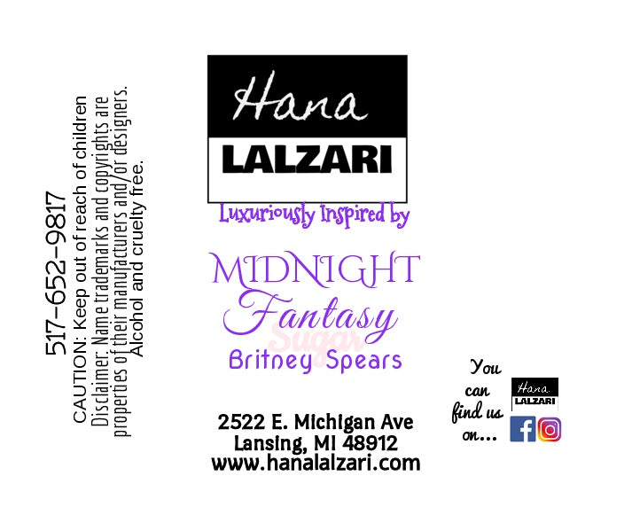 Luxuriously Inspired by Brittany Spears Fantasy