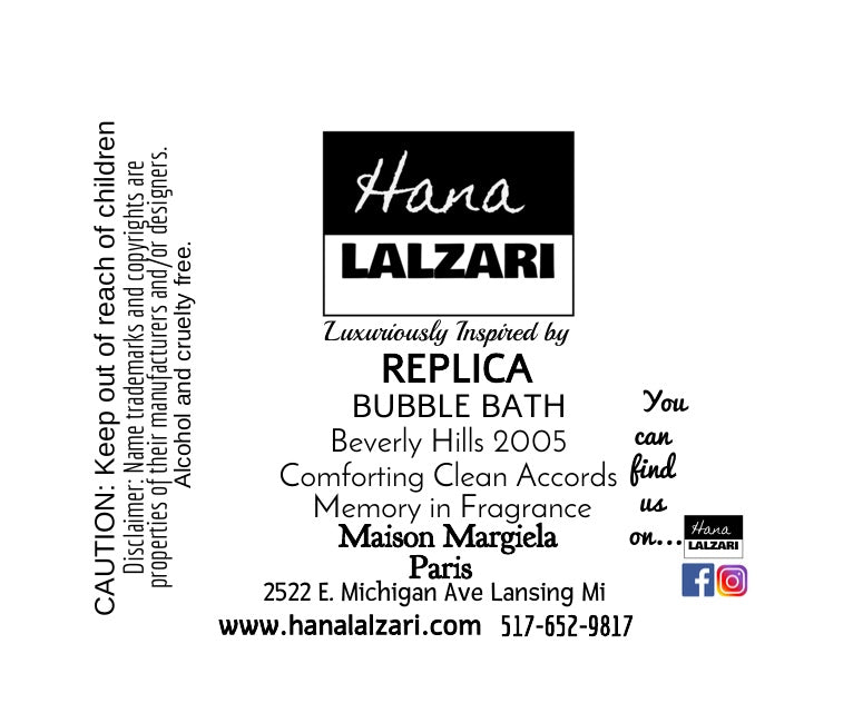 BUBBLE BATH - Label Design