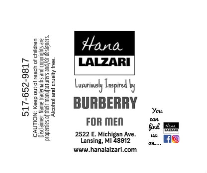 BURBERRY MEN - Label Design