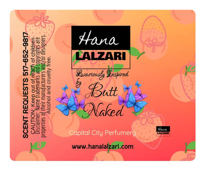BUTT NAKED - Label Design