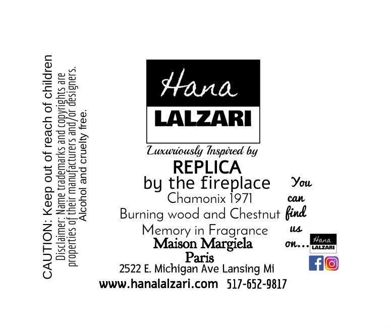 BY THE FIREPLACE - Label Design