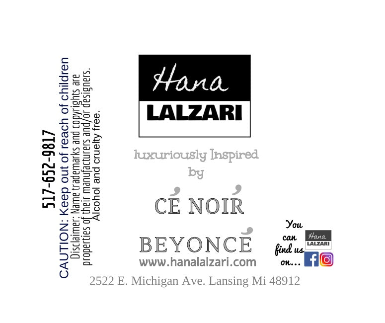 CE NOIR - Label Design