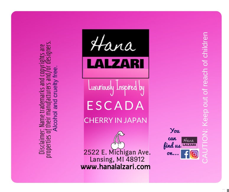 CHERRY IN JAPAN - Label Design