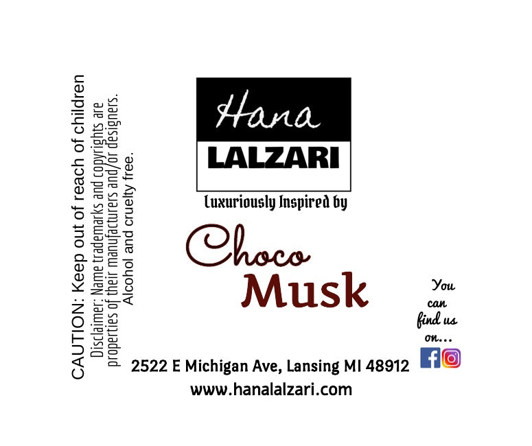 CHOCO MUSK - Label Design