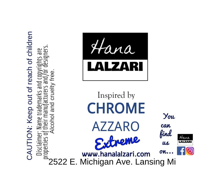 CHROME EXTREME - Label Design