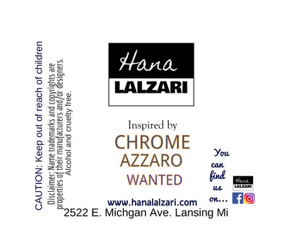 CHROME WANTED - Label Design