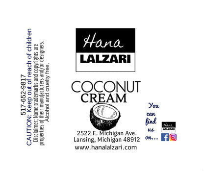 COCONUT CREAM - Label Design