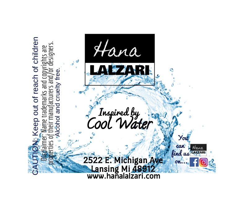 COOL WATER - Label Design