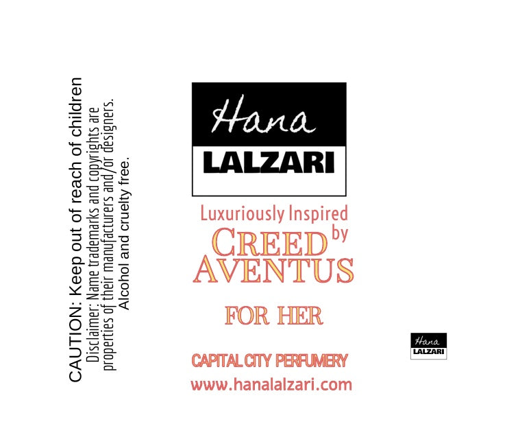 CREED AVENTUS FOR HER - Label Design