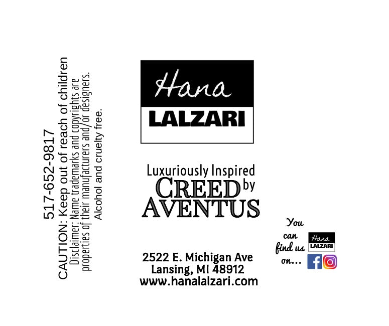 CREED AVENTUS - Label Design